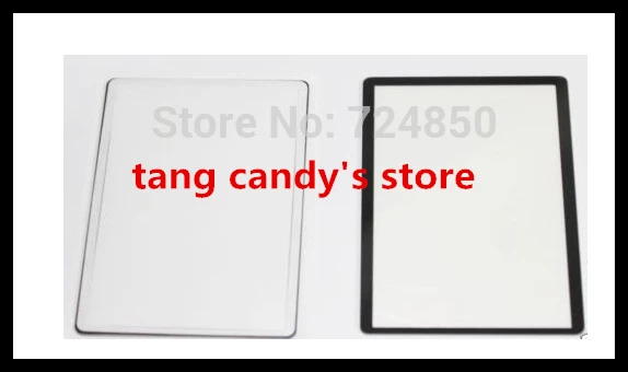 

2PCS NEW FOR Canon EOS 5D Outer LCD Screen Display Window Glass Replacement Repair parts