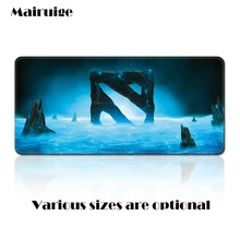 90x40x0.3cm DOTA2 Blue Creative LOGO Fashion Team Designs Custom Oversized Game Mouse Pads to Lock Edge Computer Keyboard Pads