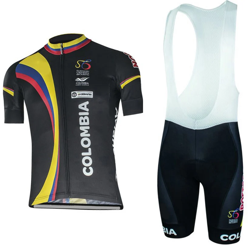

New Colombia Team Cycling Wear Summer Ropa Cycling Jersey Bike Riding Clothing Mountain Short Set Cycling Clothing Bike Uniform