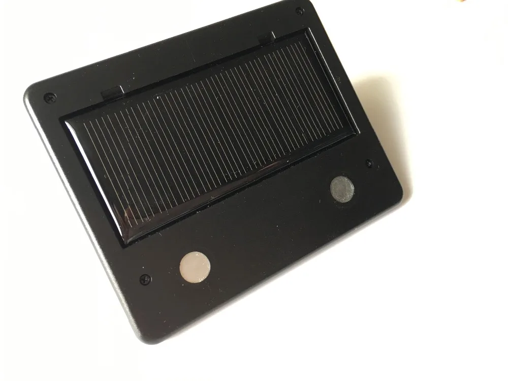 4 sensors Car styling wireless parking sensors/Solar charging + LCD display car detector parking assistance parking sensor