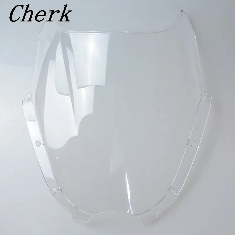 

New Clear Double Bubble Windshield Fairing Windscreen Screen For Hyosung GT125 ATK UM Kasinski Mirage GT250R GT650R GT650S