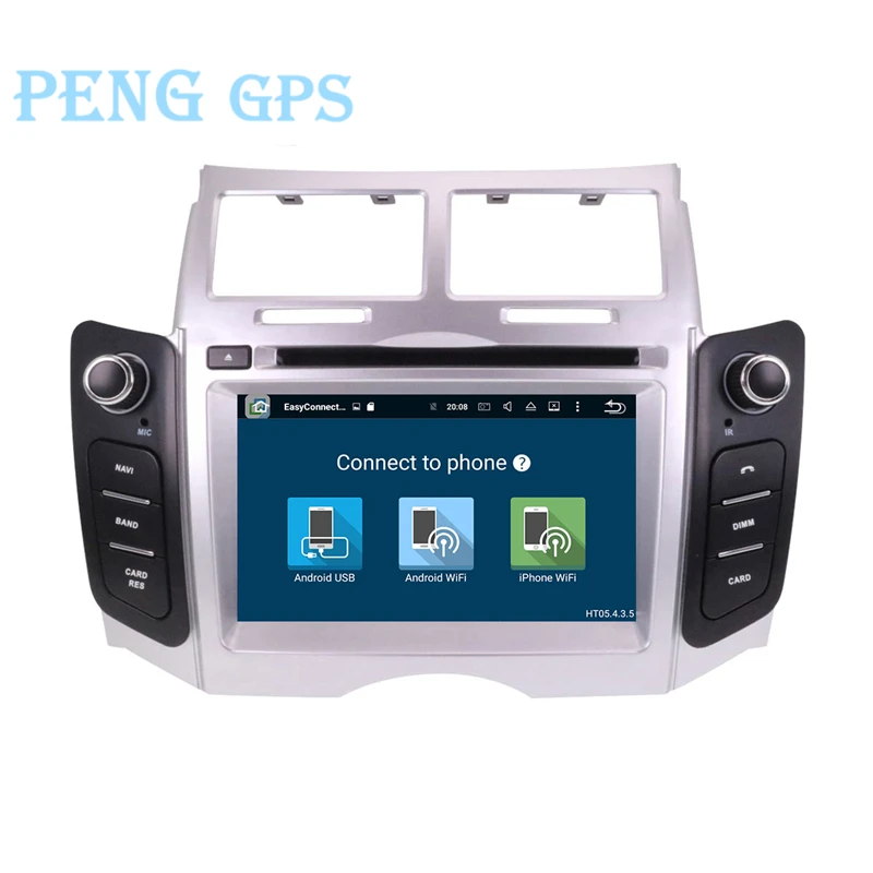 

Android 9 Car DVD player GPS Navigation for Toyota Yaris 2005-2011 Head Unit Multimedia Player Stereo Radio Car Recorder Newest