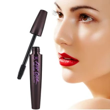 Глаз Макияж ресниц Керлинг Толстая черные тонкие Кисточки головы Водонепроницаемый составляют длительный косметический Тушь для ресниц