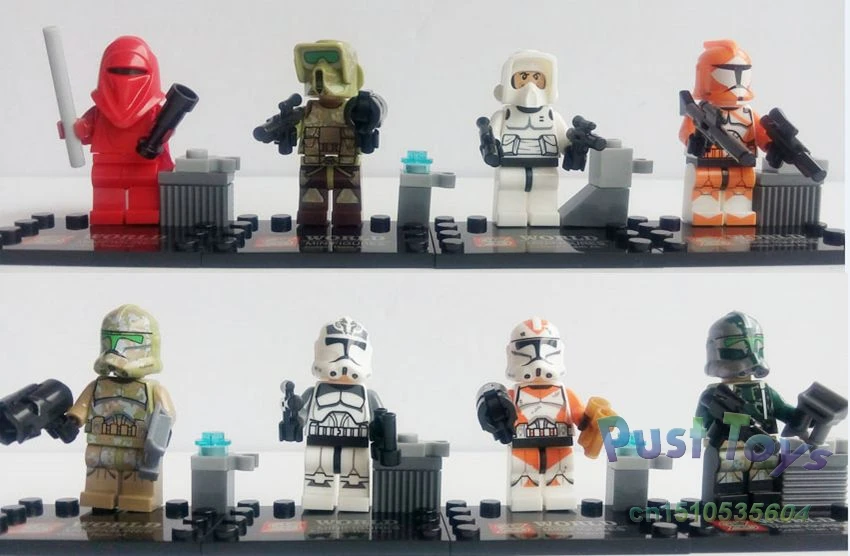 80pcs/lot SY265 Star Wars Imperial Royal Guard Scout Storm ...