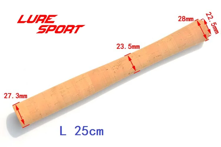 LureSport пробковая рукоятка стержня строительный компонент пробковая рукоятка для ремонта удочки DIY аксессуар
