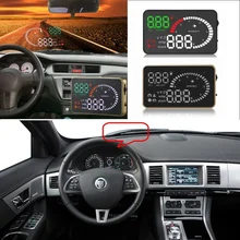 Liislee автомобильный HUD Дисплей для Jaguar XF XE XJ S-type X-type F-Pace-безопасный экранный проектор для вождения/разъем OBD II