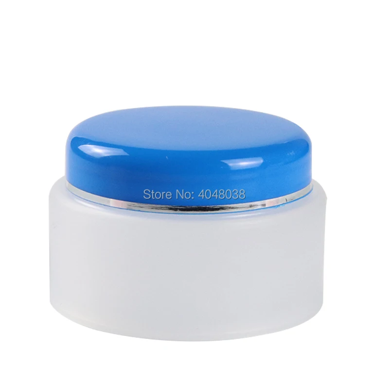 30G Facial Cream Jar Empty Cosmetic Refillable Container DIY Cosmetics Jar Plastic Lotion Pot Portable Eye Cream Box 25 pcslot