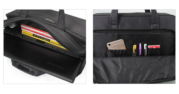 Деловой портфель, сумка для ноутбука, ткань Оксфорд, многофункциональные водонепроницаемые сумки, Бизнес Портфели, мужские сумки на плечо, дорожные сумки