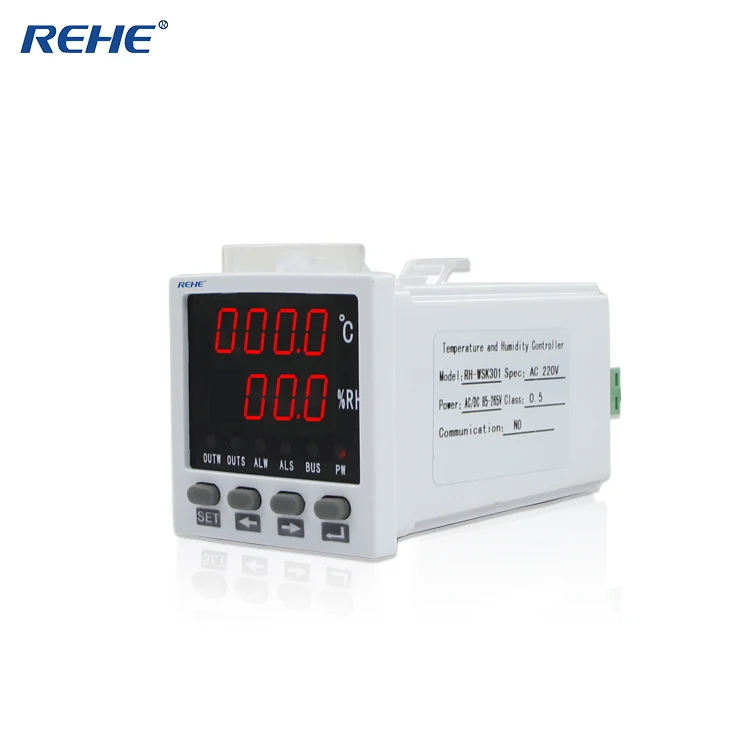 

REHE RH-WSK301 48*48MM Moisture Humidity Temperature Meter Controller