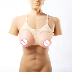 1000 г/пара D чашки искусственный груди силиконовые поддельные груди сиськи груди для Для мужчин Трансвестит перетащите queen транссексуал