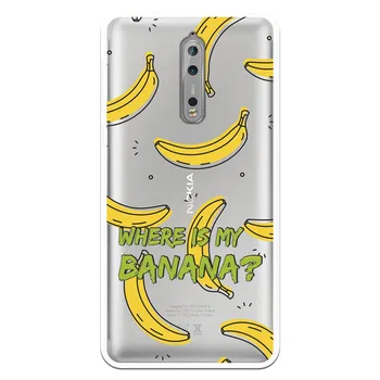 

Stand case Banana costume drawing WP012 for Nokia 8