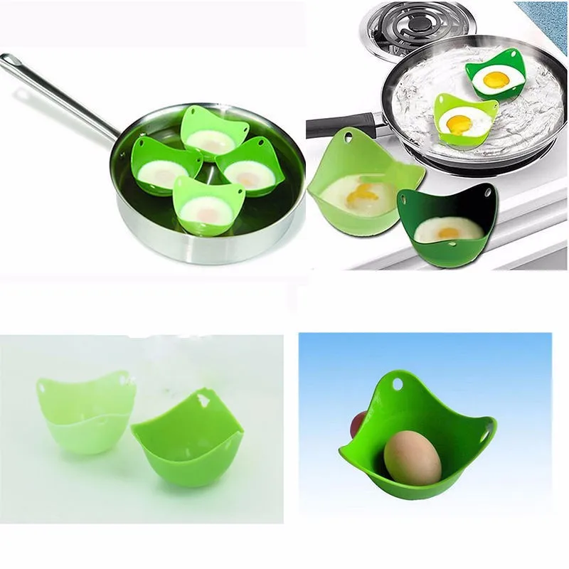 1 шт. силиконовый яичный паровой контейнер Гибкая форма для яиц Poacher кухонные инструменты для яиц кухонные аксессуары