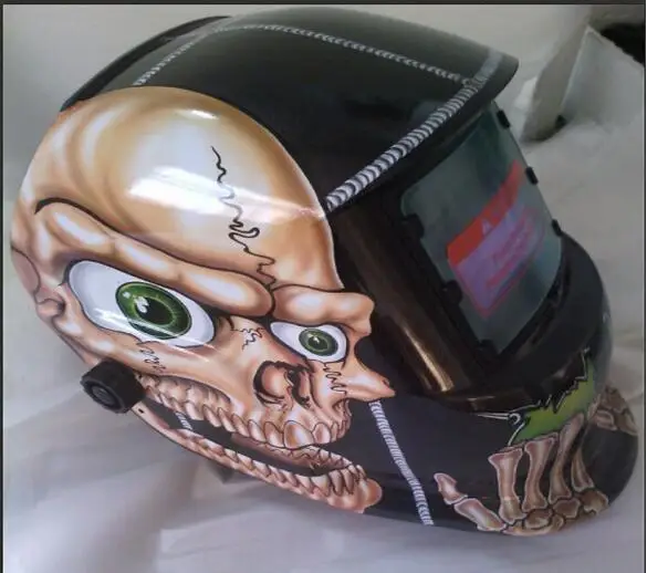 

Cowhide skull head welding cap welding mask welding protection welding face mask