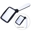 2X Handheld Folding Magnifier With 5 LED light HD Acrylic Square Magnifying Glass for Elderly Reading Newspaper Looking Watching ► Photo 1/6