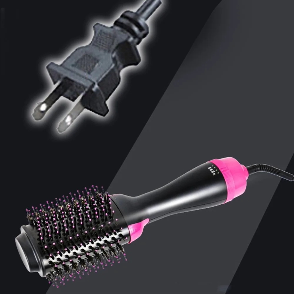 Hairdryer Comb Multifunctional Infrared Negative Ion Hot Air Comb Straight Hair Curling Comb