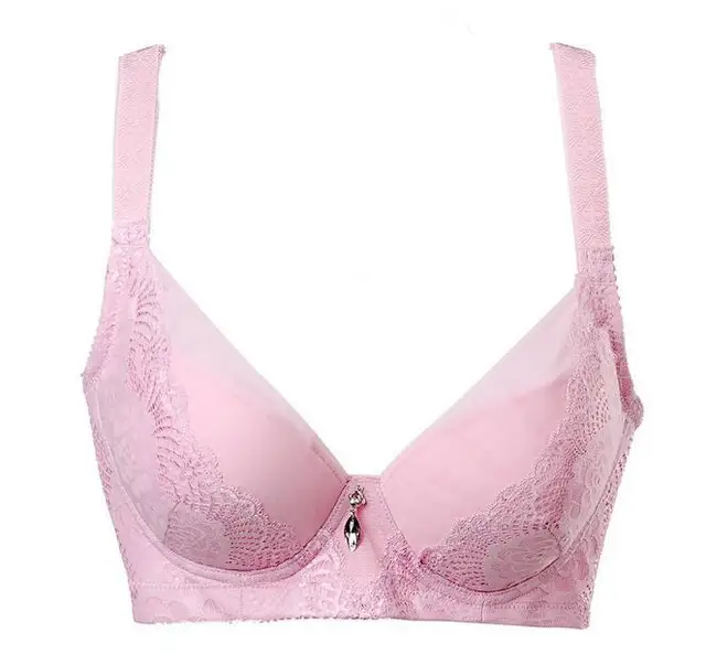 ladies' Slim Sexy thick mold cup adjustable bra side gathering B C D