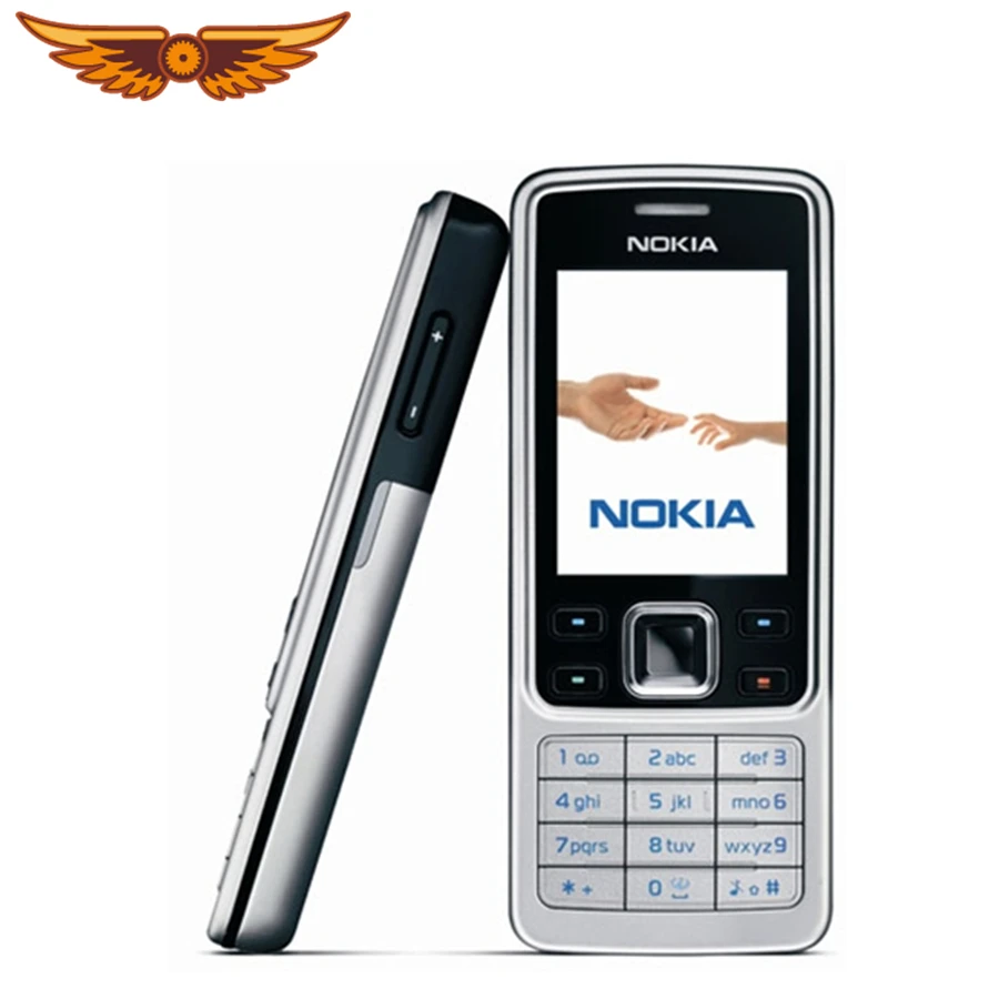 Оригинальный разблокированный Nokia 6300 GSM 860 мАч Поддержка русской и арабской