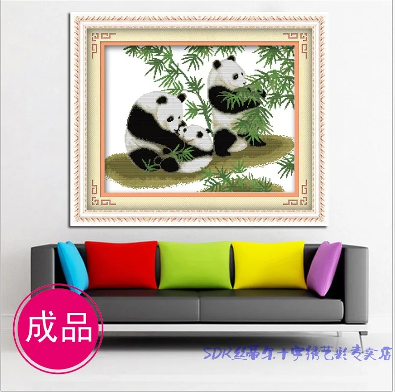 

Finished cross stitch kit embroidery no frame TC83 Christmas gift