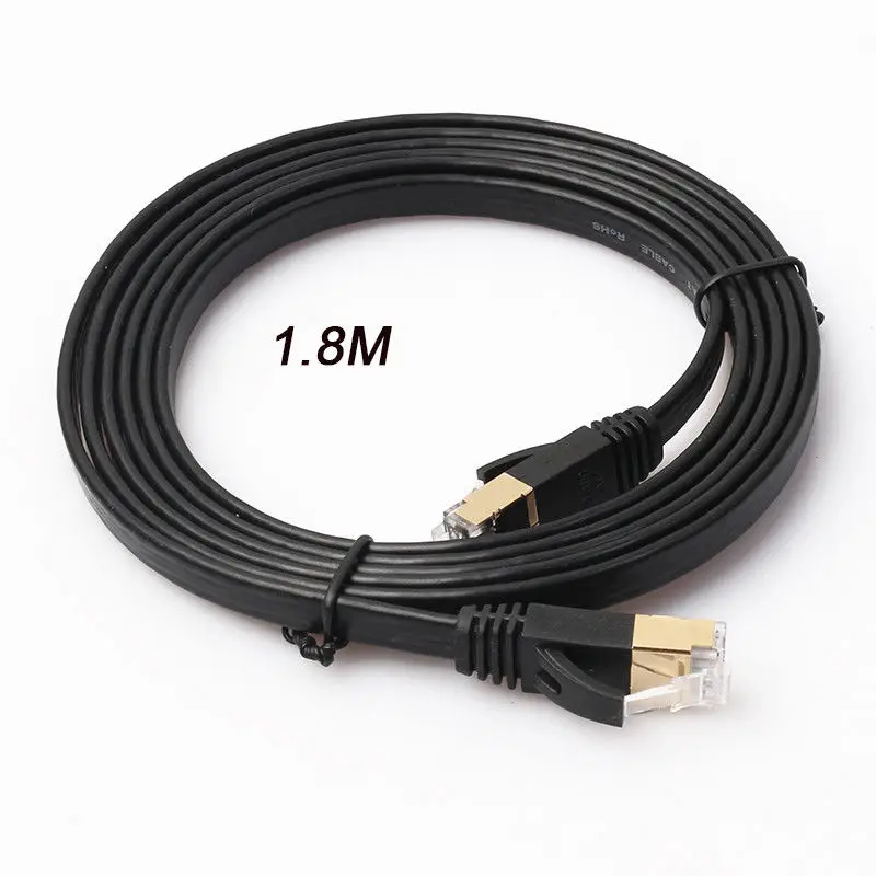 Высокоскоростной Ethernet Кабель Cat7 10 Гбит/с 600 МГц LAN UTP патч кабель RJ45 проводной