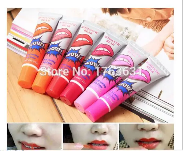 240 шт. Musim panas multi-warna wanita tahan air Peel-off блеск для губ lipstik, Cair ТИНТ, Tato tahan lama