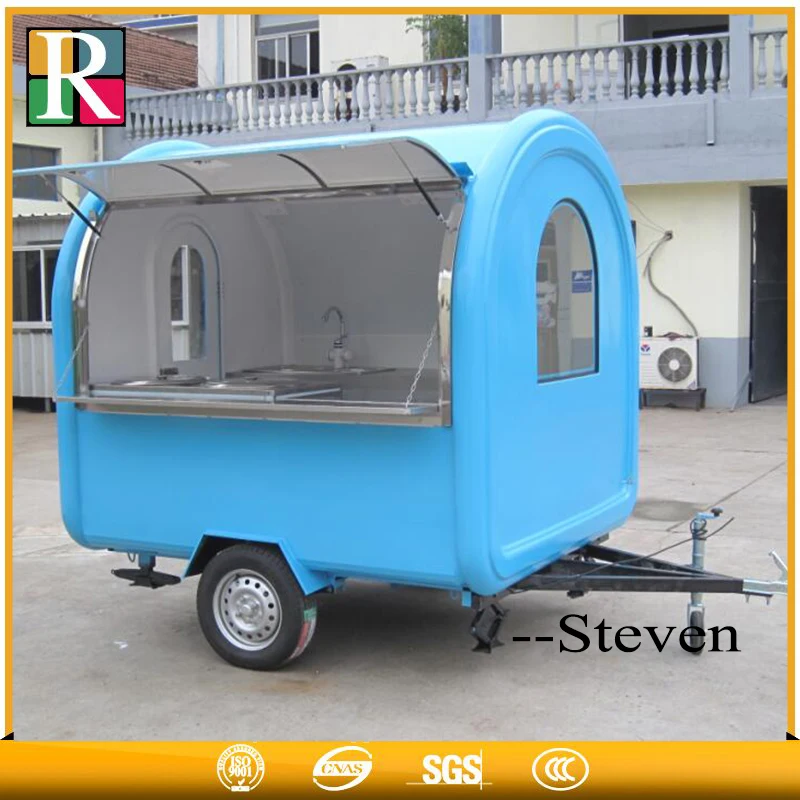 

Food Vending Mobile Restaurant Snack Trailer fast Carts Selling Truck