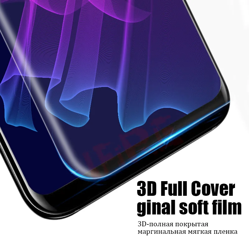3D полностью изогнутая мягкая пленка для Samsung Galaxy S8 S9 Plus HD защитная Note 8 S6 S7 Edge не