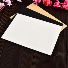 FangNymph 10 шт./упак. Черный Белый крафт Бумага конверт открытка с буквенным принтом хранилище канцелярских товаров Бумага подарок Jack школьной