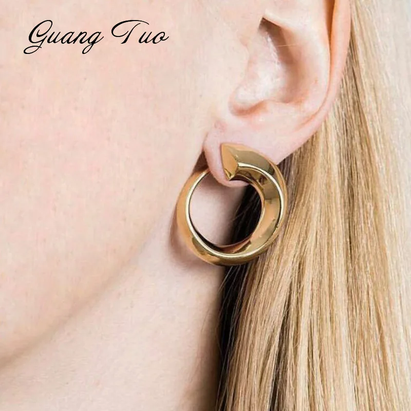 

ES2174 Fashion Popular Earrings Irregular Geometric European Exaggeration Stud Earrings Punk Style Earring Women Jewelry