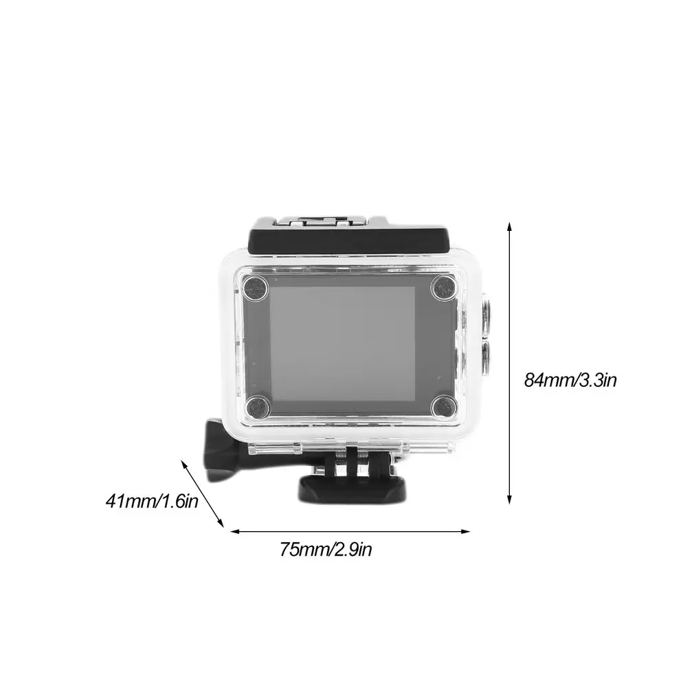 Спортивная цифровая камера Full HD 1080 P, водонепроницаемая экшн-видеокамера, 2,0 дюймовый экран, уличная DV Cam Kamera