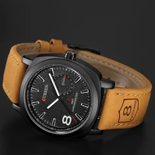 CURREN Leather Mens Watches Top Brand Luxury Men's Quartz Watch Waterproof Sport Military Watches Men Leather Relogio Masculino CURREN Leather Mens Watches Top Brand Luxury Men's Quartz Watch Waterproof Sport Military Watches Men Leather Relogio Masculino