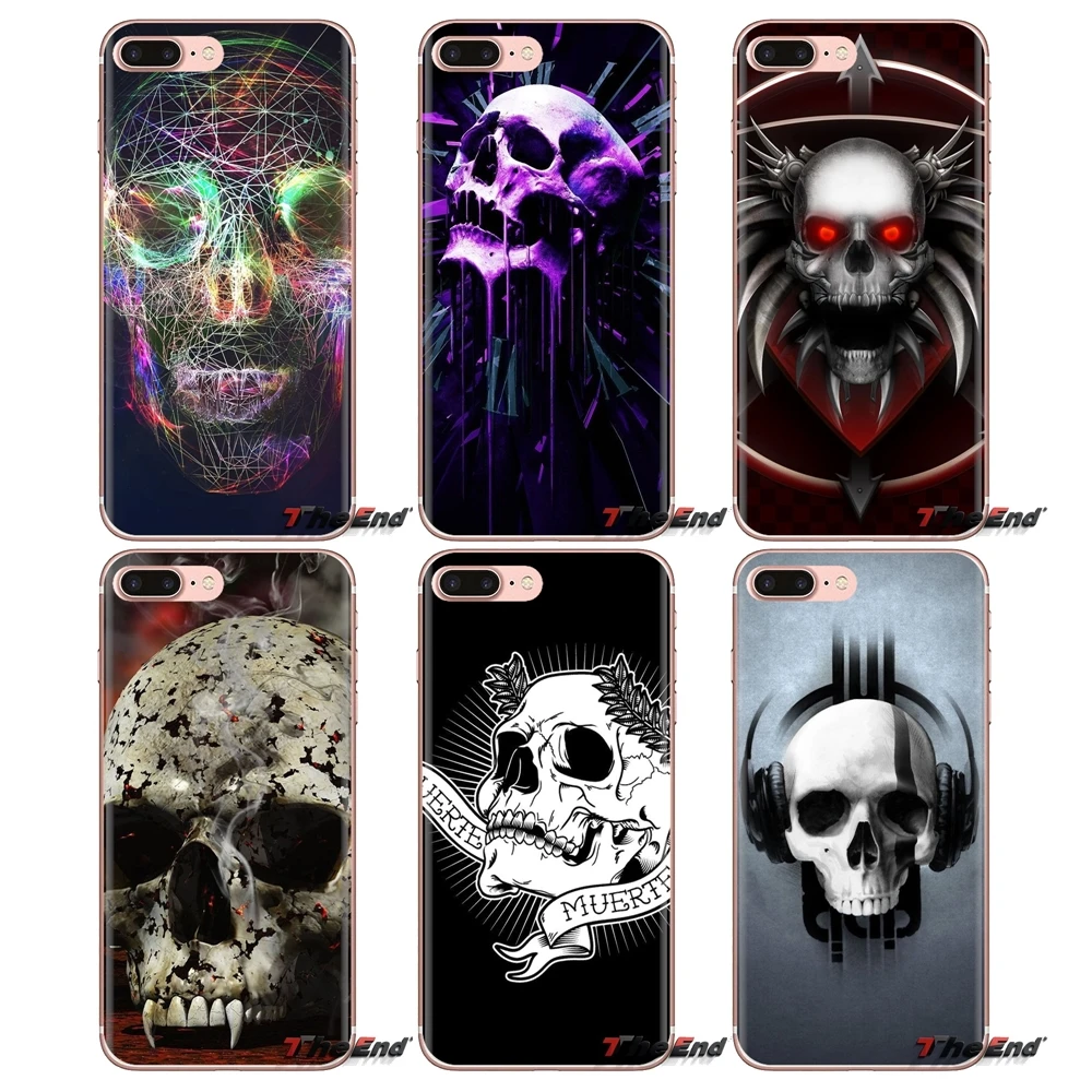 For Xiaomi Redmi 4A S2 Note 3 3S 4 4X 5 Plus 6 7 6A Pro Pocophone F1 Best Skull 2 Soft Transparent Cases Covers |