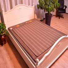 2016 High Quality Germanium Far Infrared Negative Ion Jade Mattress Electric Jade Bed Mattress 1.2X1.9M Free Shipping