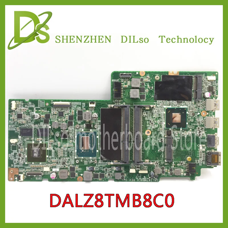 KEFU DALZ8TMB8C0 REV: C для lenovo Ideapad U410 Материнская плата ноутбука DALZ8TMB8C0 REV: C I7 Процессор полностью Тесты материнская плата