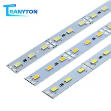 10 шт./лот светодиодный барный светильник DC12V SMD 5630 36 светодиодный s высокая яркость светодиодный жесткая полоса для кухонного шкафа витрина 50 см теплый/холодный белый