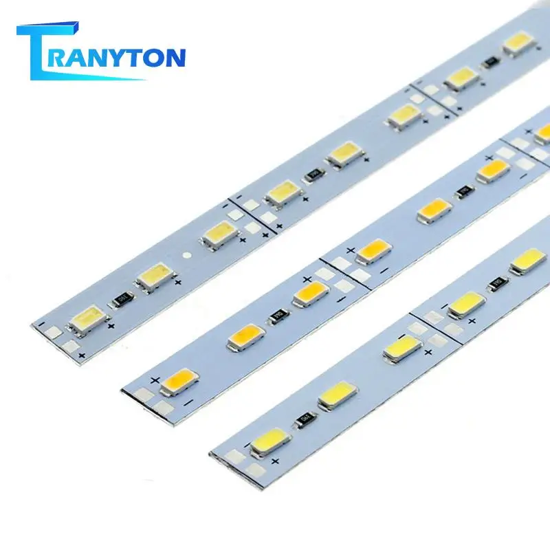 

10pcs/lot LED Bar Light DC12V SMD 5630 36LEDs High Brightness LED Rigid Strip For Kitchen Cabinet Showcase 50cm Warm/Cold White