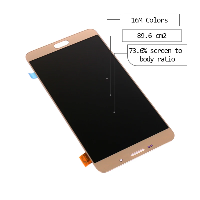 TFT lcd для samsung для Galaxy A7 A720 ЖК-дисплей с сенсорным экраном дигитайзер сборка для samsung A7 A720F экран lcd Pantalla