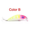 1Pc 7,9 5,8g cm Minnow Señuelos de Pesca 3D ojos topwater flotante láser Aritificial pesca Wobblers plástico Crankbait cebo Pesca30 ► Foto 3/6