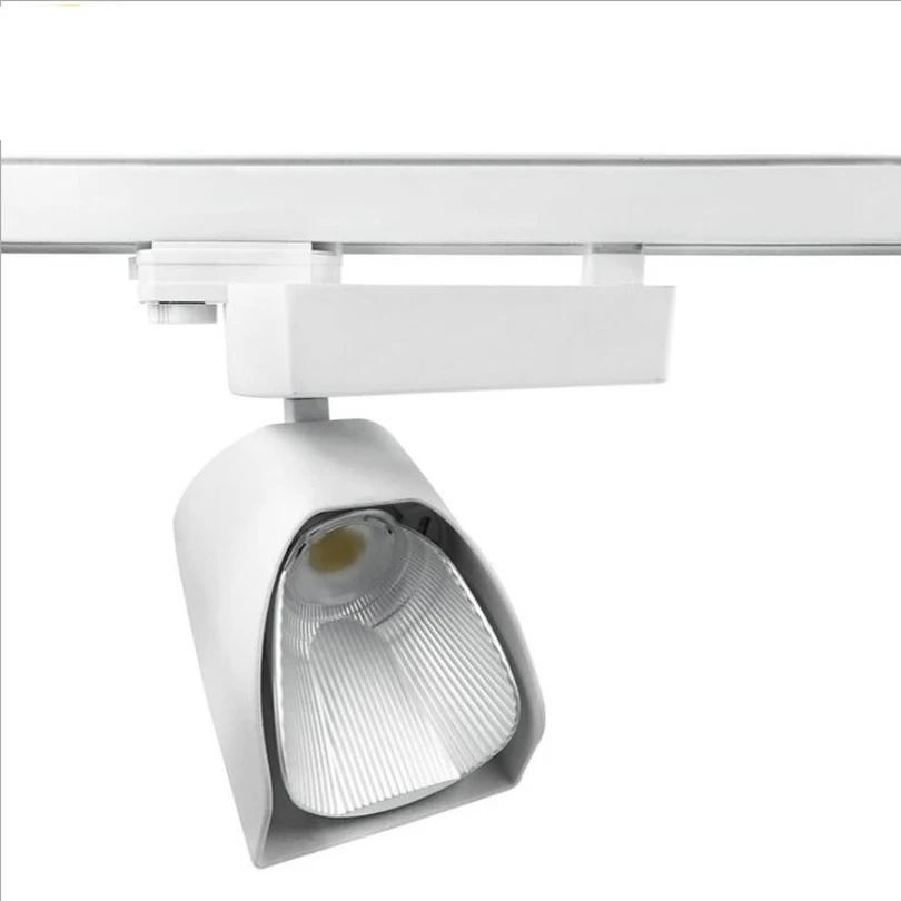 6x Высокая мощность 30 Вт COB LED трековое освещение с регулируемой яркостью 2 провода