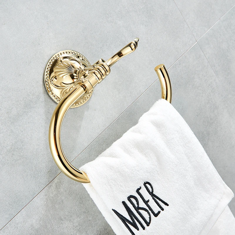 quyanre wanfan gappo big promotion gold pull out kitchen faucet with bathroom hardware set towel ring kitchen bathroom accessories2