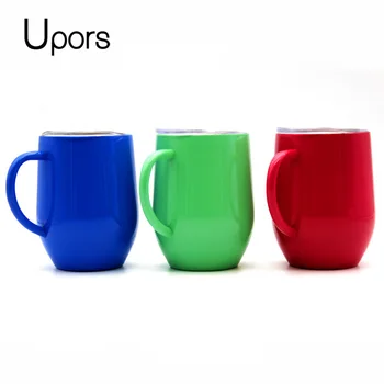 

UPORS 12 oz Coffee Mugs Water Cup Stainless Steel Double Wall Tumbler Vacuum Travel thermos Mug Beer Wine Coffee Cup