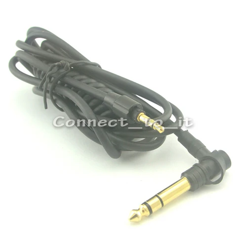 

1.5M 3.5mm Stereo Male to 3.5mm 3 Pole Plug Right Angle + 3.5mm Stereo Female Socket to 6.5mm Plug Audio Speaker Extension Cable