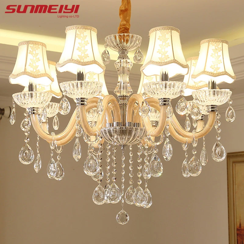 Роскошные хрустальные люстры K9 для спальни свадебное украшение|crystal chandelier bedroom|k9