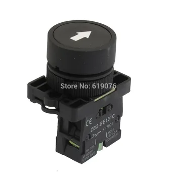 

5Pcs 22mm 1 NO N/O Black Sign Momentary Push Button Switch 600V 10A ZB2-EA3351