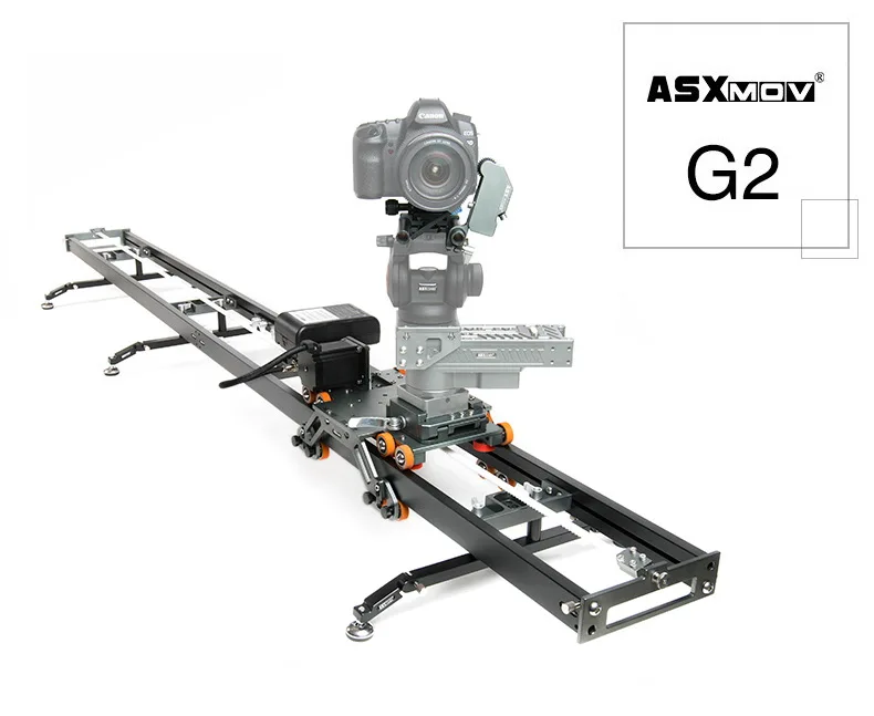 ASXMOV G2 алюминиевая соединительная рельсовая система видео стабилизатор timelapse моторизованный dslr Долли слайдер для sony большинство dslr камеры