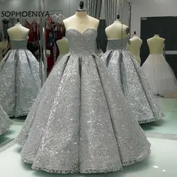 Новое поступление вечернее платье с пайетками вечернее платье 2019 Vestido de festa с открытыми плечами abiye es длинное