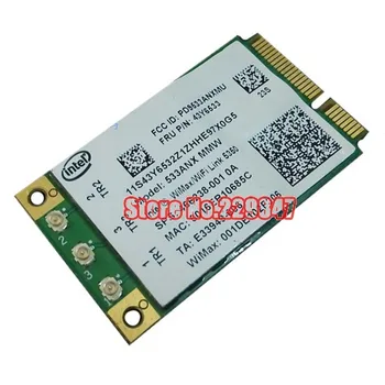 

For WiMax/WiFi Link 5350 Mini pcie wireless wifi wlan Card 533ANX_MMW for HP/Lenovo Thinpad Laptop