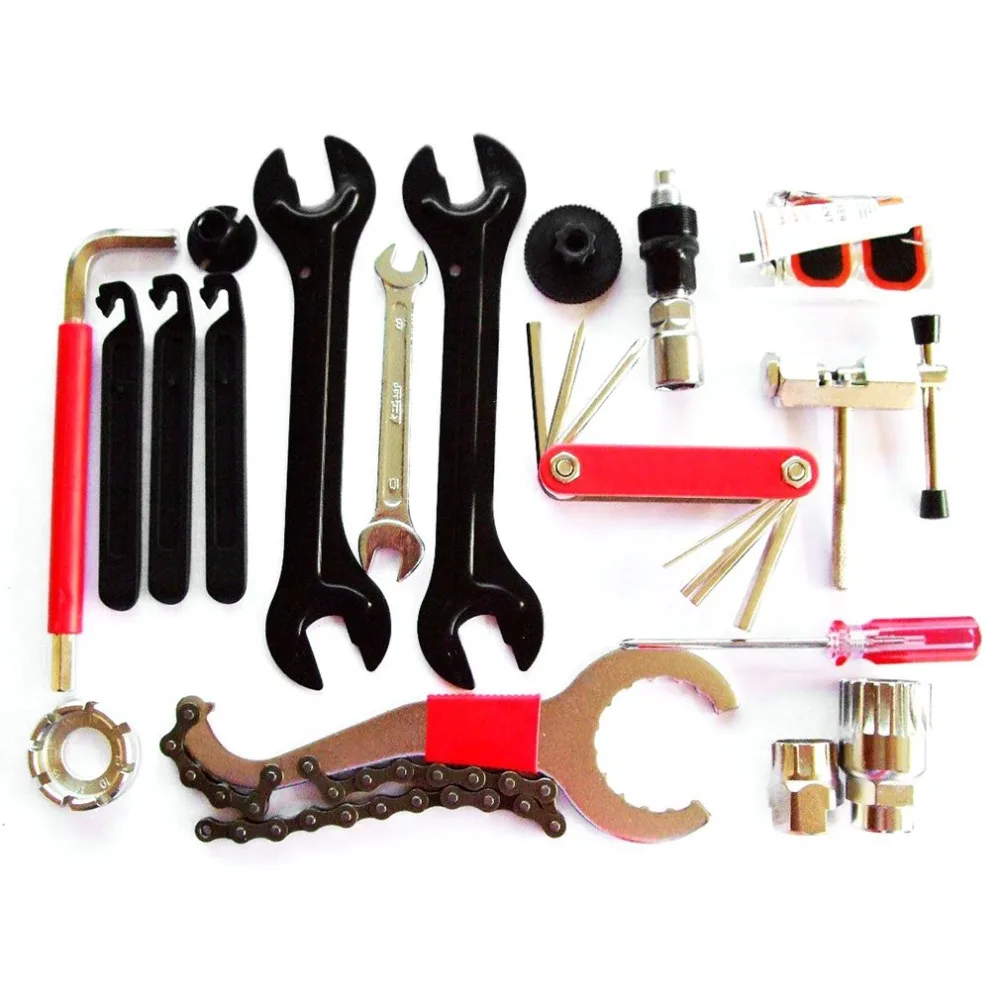 29 pcs Mountain Bike Bicycle Cycle Maintenance Emergency Repair Tool
