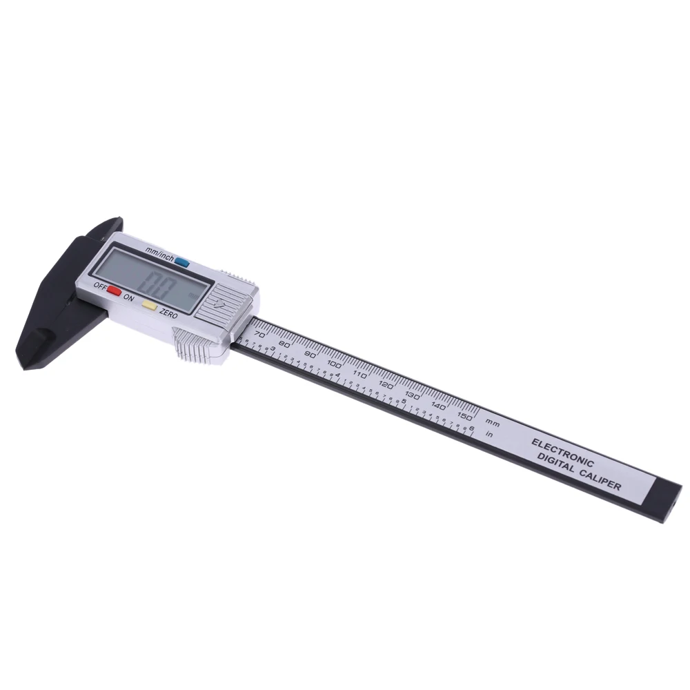 

6" professional Electronic Callipers Digital Gauge Vernier Caliper Fiberglass feeler gauge LCD paquimetro 150mm Measuring Tool