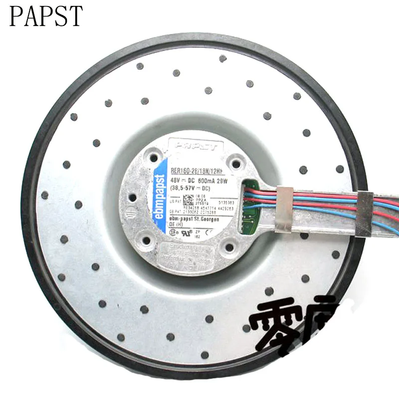 Original PAPST RER160-28/18N/12HP 48V 29W 175*45mm centrifugal turbine cooling fan цена Original PAPST RER160-28/18N/12HP 48V 29W 175*45mm centrifugal turbine cooling fan цены онлайн