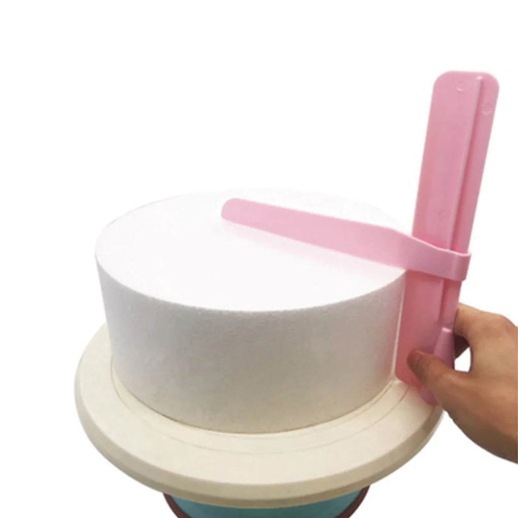  Feiqiong New Style Plastic Cake Scraper Adjustable Fondant Icing Piping Cream Spatula Edges Scraper